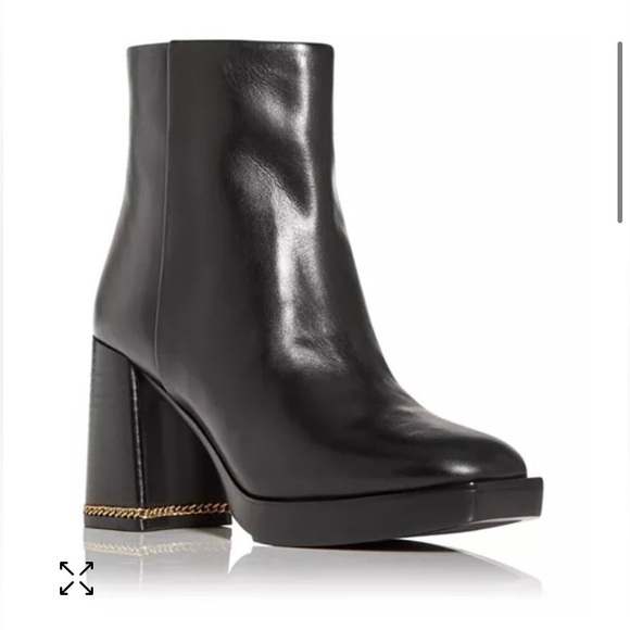 Tory Burch Women’s size 7.5 Ruby High Block Heel Booties. - Picture 1 of 6